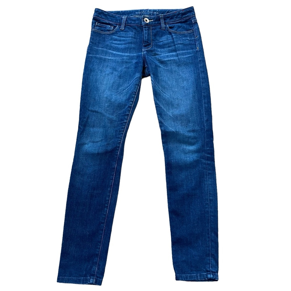 Banana Republic Dark Wash Skinny Jeans.  Size 27R